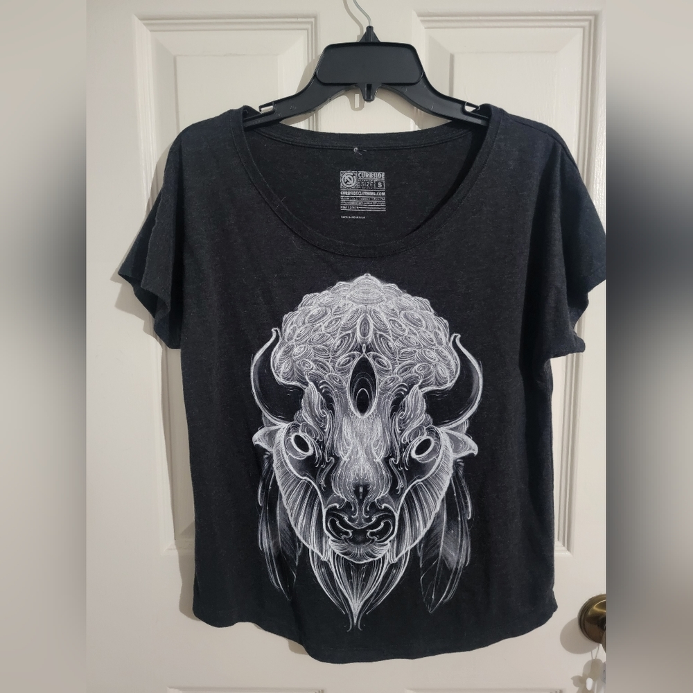 Curbside clothing buffalo boho shirt